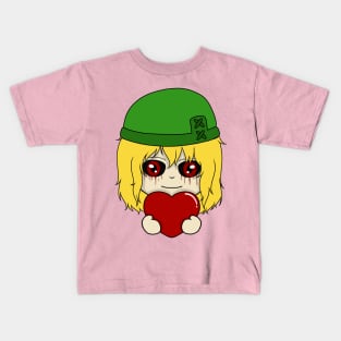 ben drowned valentine chibi Kids T-Shirt